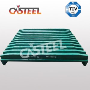 Cedarapids CJ3042 Tấm hàm, hàm chết, hàm cố định