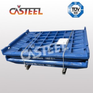 MC110 JAW Tấm cố định và xoay cho máynghiền di động Kleemann