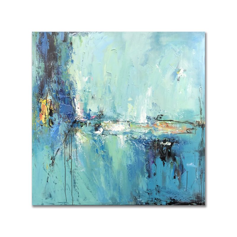 Trang trínhà sơn dầu hiện đại Canvas Handmade Wall Art Các bức tranh khác