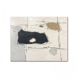 Phòng khách tranh tường chất lượng cao trang trí tường thủ công trừu tượng sơn dầu