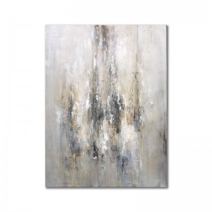 100% sơn dầu trang trí công phu bằng vàng 100% trên vải trừu tượngnghệ thuật sơn dầu trang trí tranh phòng khách