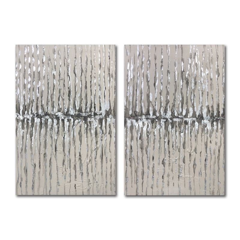 Handmade hiện đại Tóm tắt bức tranh tường phòng kháchnghệ thuật sơn dầu trên vải orther