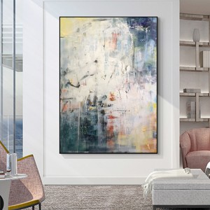 100% vẽ taynghệ thuật sơn dầu trừu tượng vẽ tranh phong cách Bắc Âu sơn trang trínhà