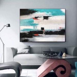 Bán buôn thiết kế ban đầu Tranh trừu tượng Tranh trang trí Bức tranh tường Handmade Oil Tranh