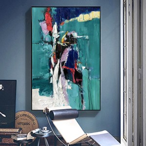 Bán buôn thiết kế trang trí khách sạn là handmade hiện đại ban đầu sơn dầu trừu tượng