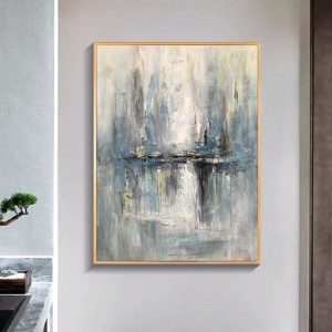 Tóm tắtnghệ thuật vải vải trang trí tường tinh khiết vẽ tay Trung Quốc sơn dầu cho trang trí phòng khách