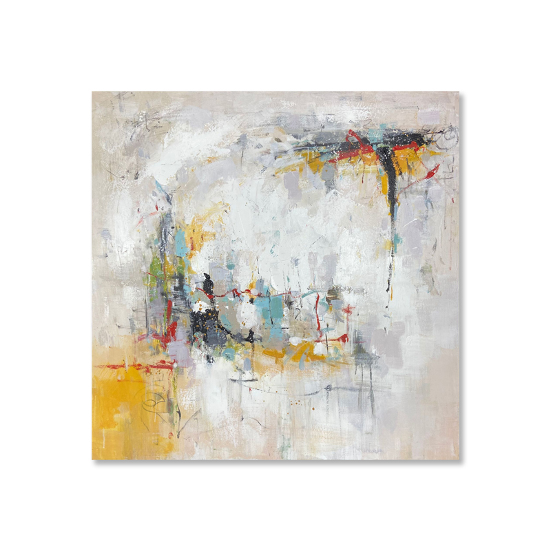 Tinh khiết Tay Tóm tắt Nghệ thuật Cuadros Vẽ acrylic Trang trí tường Tóm tắt Tác phẩmnghệ thuật Canvas Tranh sơn dầu cho phòng khách