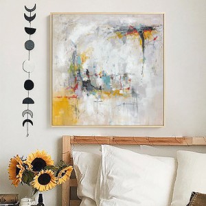 Tinh khiết Tay Tóm tắt Nghệ thuật Cuadros Vẽ acrylic Trang trí tường Tóm tắt Tác phẩmnghệ thuật Canvas Tranh sơn dầu cho phòng khách