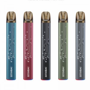 USA Free Ship 100% Bản gốc Iweycco Ghost E thuốc lá thiết bị Bộ dụng cụ Vape Pin 20mg Hộp mực RGB