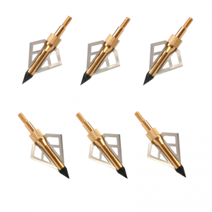 Nika Archery 151008 Mũi tên bắn cung Điểm Thép Săn Mũi tên Broadhead