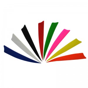 Nika Bắn cung 172312 4inch Feather Shield cho Bắn cung tất cả các loại mũi tên bắn fletching