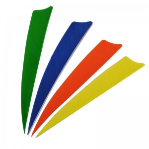 Nika Bắn cung 172312 4inch Feather Shield cho Bắn cung tất cả các loại mũi tên bắn fletching