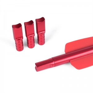 R9 Ek Bắn cung Chèn Mũi tênnhôm Nocks cho Bắn cung Mũi tên Nỏ săn bắn