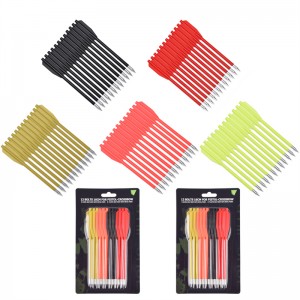 Elongngoài trời 110298 6.5inch Bu lôngnỏnhựa Điểm thép chonỏ súng lục