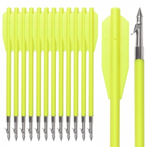 Elongngoài trời 110356-17 6.8inch Bolt Bolt Harpoon Point Pointnhựa ForCrossbow