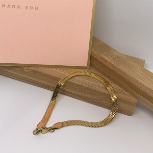 Chuỗi lưỡi kiếm mạ vàng bằng thép không gỉ châu Âu và Mỹ