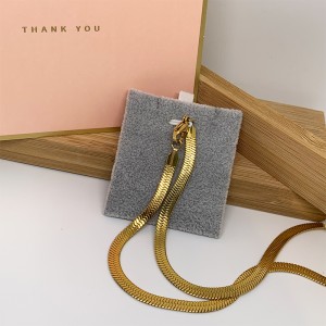 Chuỗi lưỡi kiếm mạ vàng bằng thép không gỉ châu Âu và Mỹ