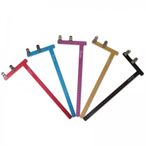46bs02 Bow Square Bowstring Nock Points L Shape Ruler Bow For Recurve Bow Takedown Bow