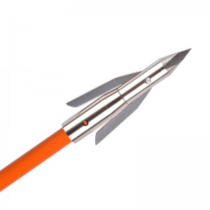 Nika Bắn cung 151042 2 Lưỡi Bowfishing Head For Archery Bow Fishing Mẹo Broadheads Săn bắn