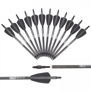 Nika Bắn cung 113167-13 ID6.2mm 7.5Inch Crossbow Crossbow Bolt Cobra System Adder/R9/RX Bắn cung bắn cung bằng cách sử dụng