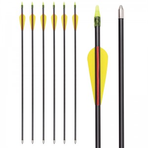 Elongngoài trời 115549 26inch ID5mm sợi thủy tinh mũi tên bắn cung recurve bắn cung sử dụng