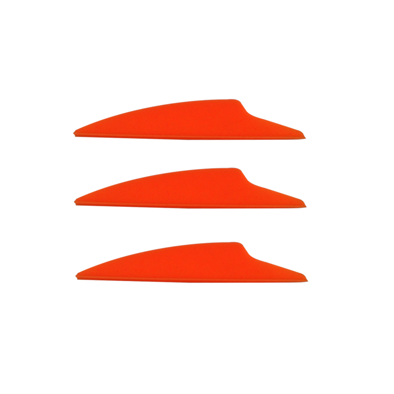 Nika Bắn cung 170019 Vane TPU Dolphin 2,5 inch cho Bắn cung tất cả các loại chụp mũi tên