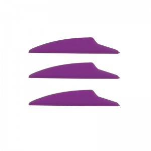 Nika Bắn cung 170019 Vane TPU Dolphin 2,5 inch cho Bắn cung tất cả các loại chụp mũi tên