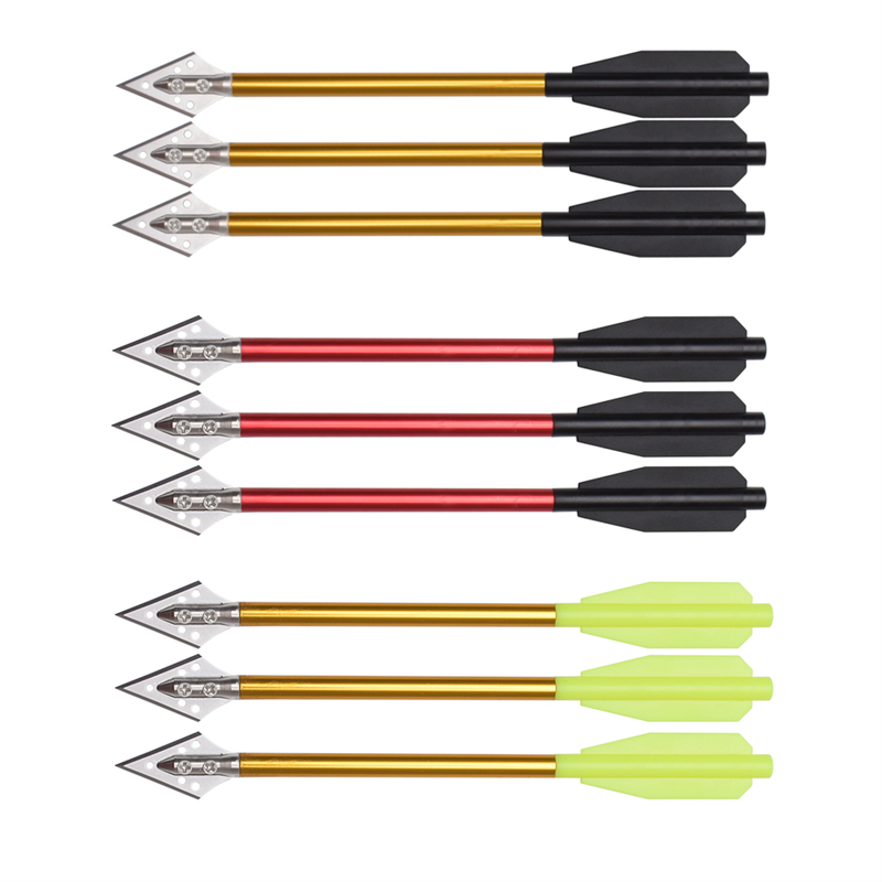 Elongngoài trời 118643 16cm Nhôm Bolt Blade Broadhead cho săn bắn cung bắn cung