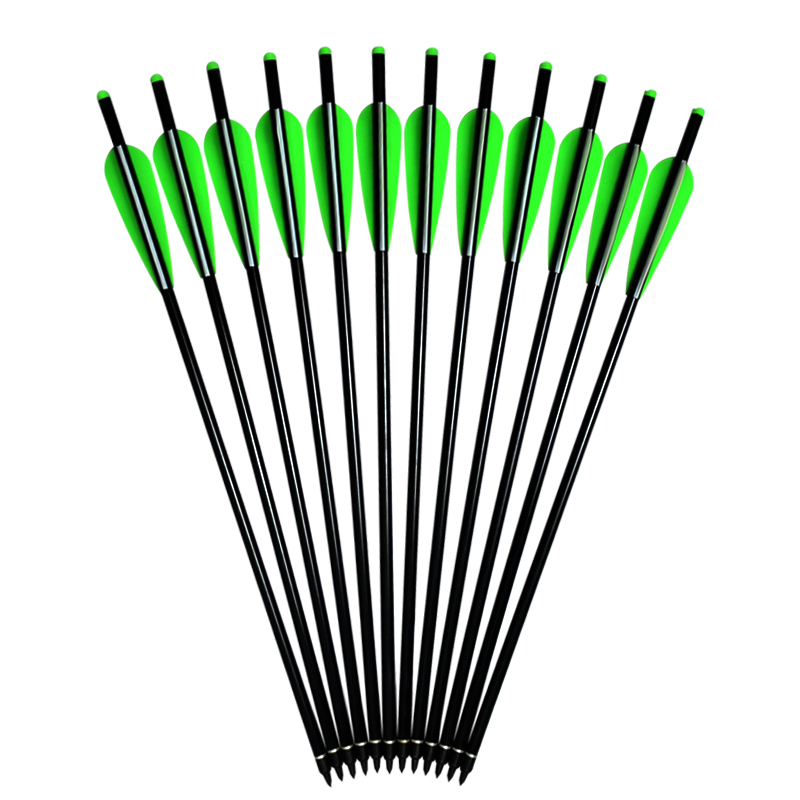 Elong Outdoor 114225 20inch Nhôm Nỏ Bu lông TPU Vanes Thiết bị săn bắn cung