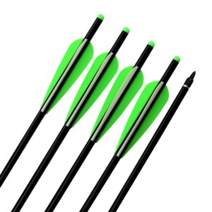 Elong Outdoor 114225 20inch Nhôm Nỏ Bu lông TPU Vanes Thiết bị săn bắn cung