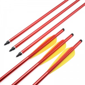 Elongngoài trời 116058 OD8.8mm 16inch Nhôm Bolt Bắn cung Crossbow Săn bắn Thể thao