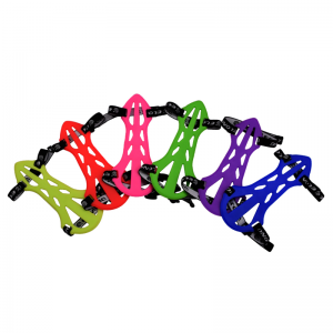 Elongngoài trời 440001 Guard Cao su mềm có thể điều chỉnh bắn cung hai mặt bằng cách sử dụng bảo vệ