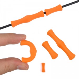 Elongngoài trời 42ft09 Guard Guard Bow String Cao su Guard Bắn cung bắn cung Sử dụng bảo vệngón tay