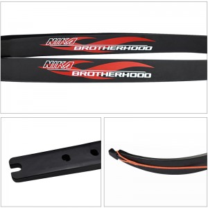 Nika Bắn cung 270001 25h @ 68inches Bortherhood Ilf Recurve Limb cho CS Bắn cung Thẻ Trò chơi Thể thaongoài trời