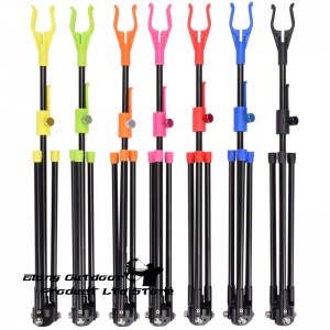 Nika Archery 46ST05 Bow Folding Stand để bắn cung bắn cung Recurve Bow Chủ