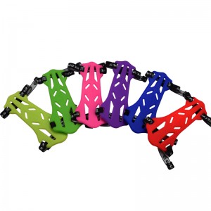 Elongngoài trời 44AG03 ARM GUARD Mềm cao su hai mặt bằng cách sử dụng mũi tên bắn cung Bắnnhựa Bảo vệ