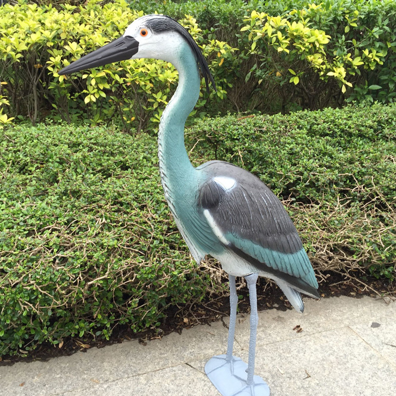 Blue Heron Decoynhựa sân vườn trang trínghệ thuật trang trí