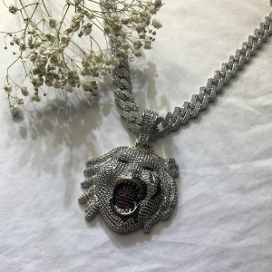 The Joker đầy mặt dây chuyền zircon