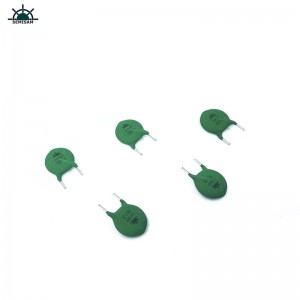 Chất lượng tốt Trung Quốc Nhà sản xuất Xanh Silicon 5 Ohm 5D13 Đường kính 13mm Điện trở NTC Nhiệt điện trở