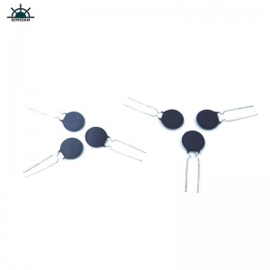 Trung Quốc ODM OEM Long chì đen 30 ohm 30d15 đường kính 15mm điện trở điện trở NTCnhiệt điện trở