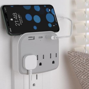 New American Standard Extension New American Standard Outlet Cắm chuyển đổi tiêu chuẩn Mỹ Một đến ba Cắm tường tiêu chuẩn Mỹ Ổ cắm mở rộng tiêu chuẩn Mỹ