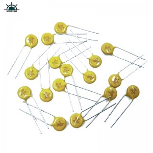 Nhà cung cấpnhà máy gốc Nhà cung cấp màu vàng Silicon 10D431 Đường kính 10 mm Kim loại Oxide Mov Varistor cho trình điều khiển LED