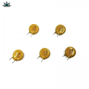 Nhà máy gốc Dịch vụ giá tốt, Vàng cao vuốt ve áp suất cao 14mm HVR14D621J MOV MOV Kẽm Varistor cho đơn vị thương mại