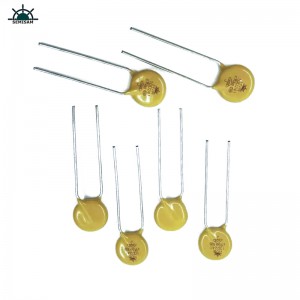 Nhà cung cấp điện trở Trung Quốc Chất lượng tốt Silicon màu vàng 10D241 Đường kính 10 mm Metal Oxide Varistor Mov cho PCB PCBA