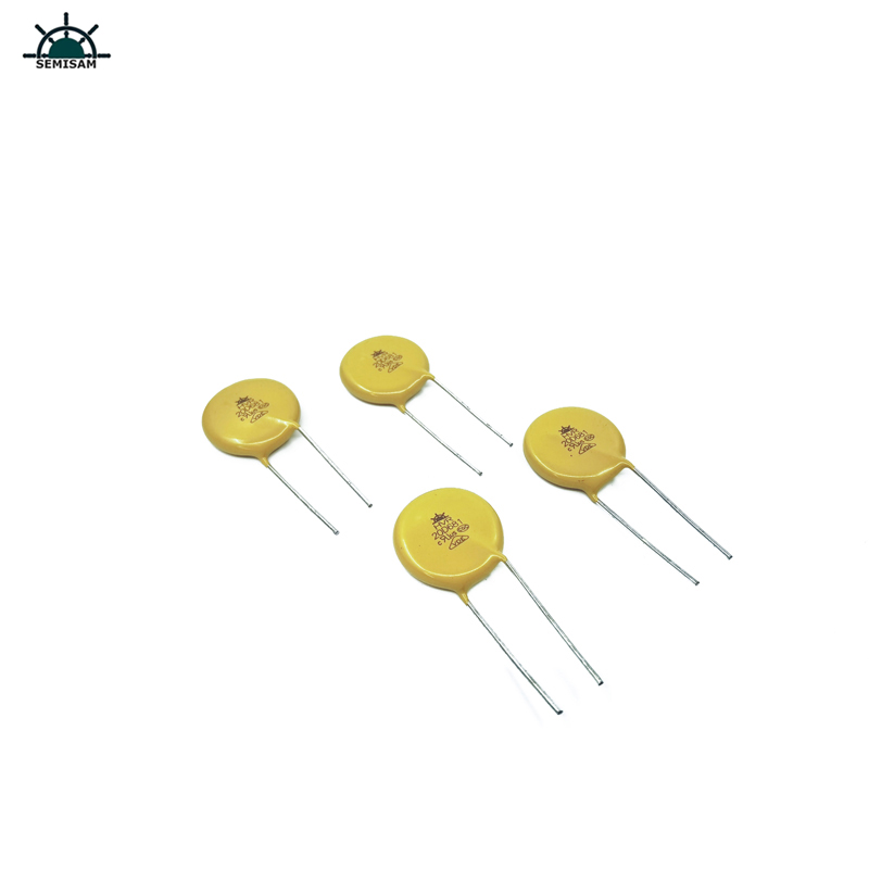 Trung Quốc Nhà sản xuất ban đầu, màu vàng silicon Mov 20 mm 20D681 680V ZOV Varistor Mov để bảo vệ quá tải