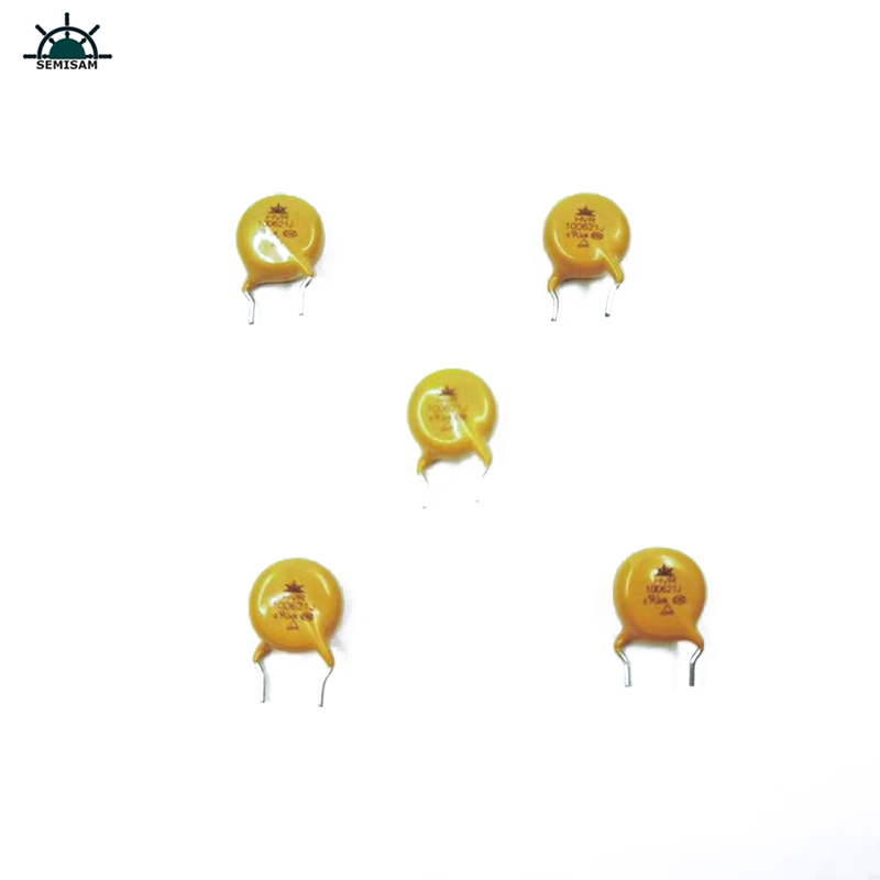 Các thành phần điện tử thụ động ODM Trung Quốc, Vi-a Mov 10 mm HVR10D621K Varistor Zinc