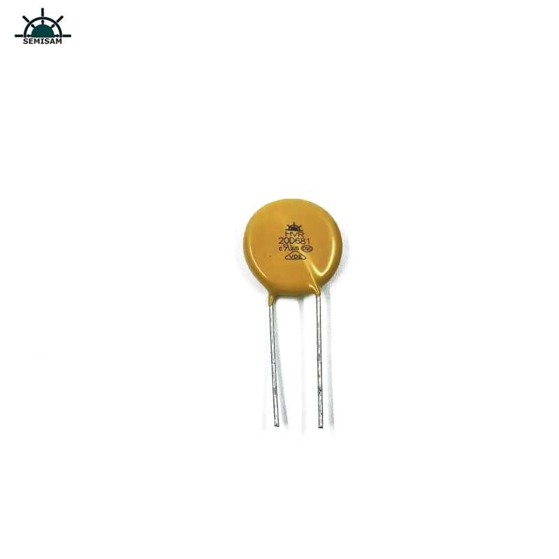 Các thành phần điện tử ODM của Trung Quốc, Viet Mov 20mm HVR20D681K Varistor Varistor cho thiết bị cung cấp điện