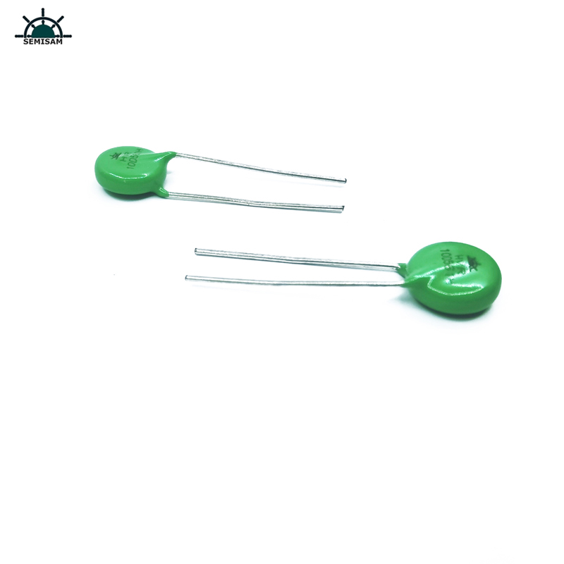 Các thành phần điện tử Trung Quốc ODM, Green Epoxy Mov 10 mm 10D561 560V Varistors Oxide Metal Mov