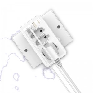 Phích cắm chuyển đổi tiêu chuẩn mới của Đức Ổ cắm chuyển đổi tiêu chuẩn châu Âu Ổ cắm tường châu Âu Một đếnnhiều lần sử dụng phích cắm tường tiêu chuẩn châu Âu