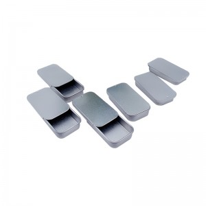 Hộp thiếc hình chữnhật (60mm * 30 mm * 11mm)